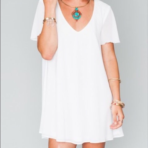 Show Me Your MuMu Dresses & Skirts - MUMU Kylie Mini Dress White Medium